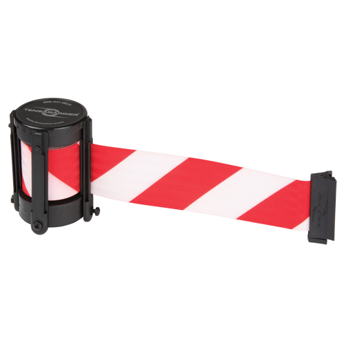 Replacement Cassettes For Utility, Advance & StowAway&reg; TensaBarrier&reg;, 13', White Tape M & M Nord Ouest Inc