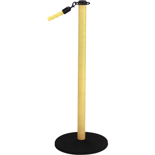 Portable Posts, 36" High, Yellow M & M Nord Ouest Inc