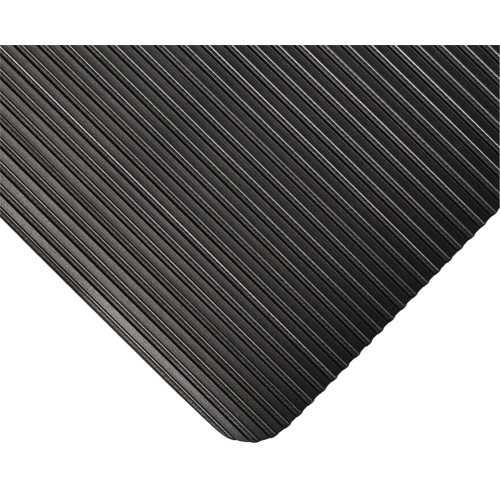 Tapis KleenSweep No 391, Couloir, 4' x 105' x 1/8", Noir M & M Nord Ouest Inc