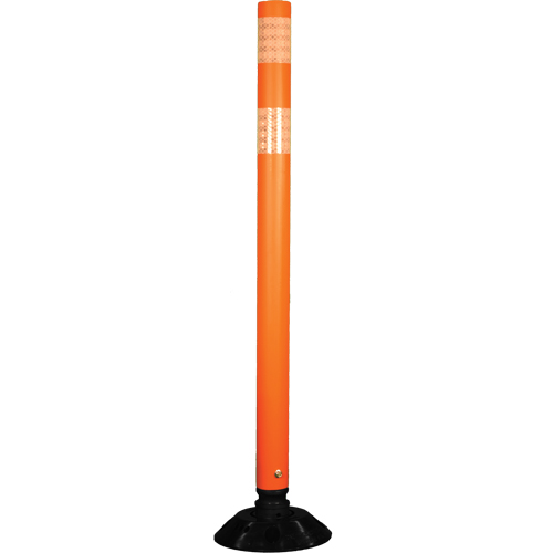 Impact Resistant Delineator, 36" H, Orange M & M Nord Ouest Inc