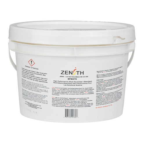 Base Sorbent Neutraliser, Dry, 3.5 kg, Caustic M & M Nord Ouest Inc