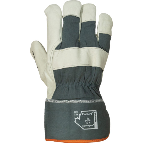 Gants d'ajusteur Endura pour l'hiver, T-Grand, Paume en Cuir fleur de vache, Doublure en Boa M & M Nord Ouest Inc