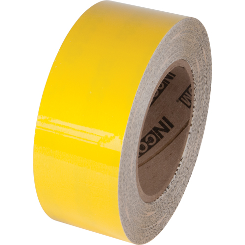 Tuff Mark&reg; Floor Marking Tape, 2" x 100', Polyester, Yellow M & M Nord Ouest Inc