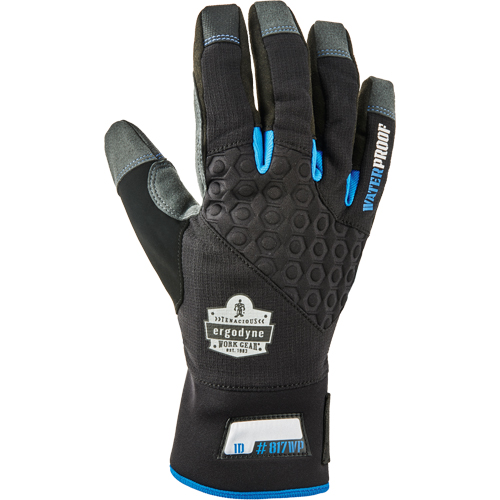 ProFlex&reg; Reinforced Thermal Waterproof Utility Gloves, Suede Palm, Size Small M & M Nord Ouest Inc