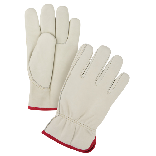 Gants de conducteur doubl&eacute;s pour l'hiver de premi&egrave;re qualit&eacute;, Petit, Paume en Cuir fleur de vache, Molleton M & M Nord Ouest Inc