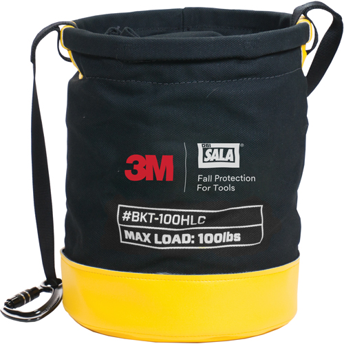 Sac de montage d'outils s&eacute;curitaire, Toile, 12,5" dia. x 15" h, Capacit&eacute; de charge 100 lb M & M Nord Ouest Inc