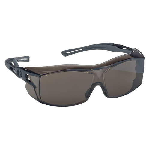 Dynamic OTG Extra Series Safety Glasses, Smoke Lens, Anti-Fog/Anti-Scratch, ANSI Z87+/Meets/Exceeds CSA Z94.3 M & M Nord Ouest Inc