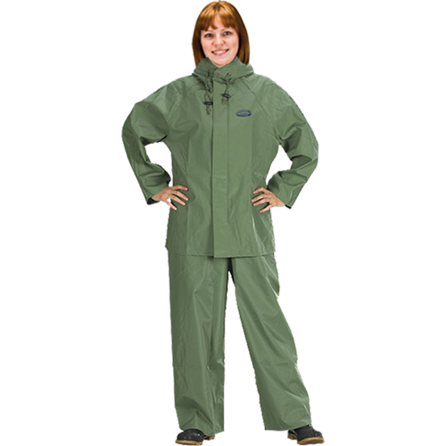 V&ecirc;tements imperm&eacute;ables Hurricane ignifuges et r&eacute;sistants &agrave; l'huile, v&ecirc;tements imperm&eacute;ables, 4T-Grand, Vert M & M Nord Ouest Inc