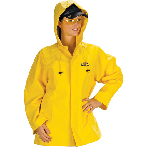 V&ecirc;tements imperm&eacute;ables Hurricane ignifuges et r&eacute;sistants &agrave; l'huile, vestes, 4T-Grand, Jaune M & M Nord Ouest Inc