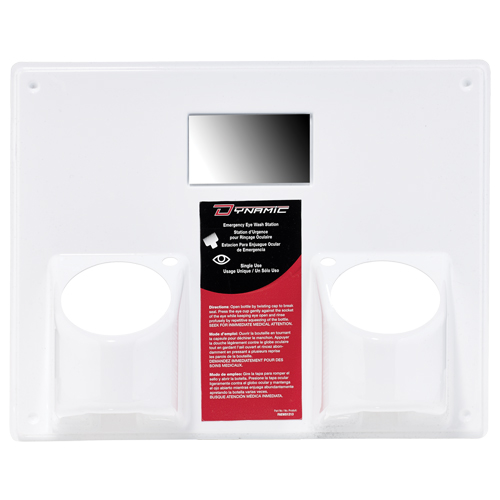 Dynamic Panel for Eye Wash Station M & M Nord Ouest Inc