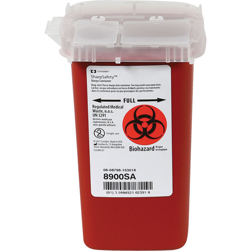 Contenant phl&eacute;botomie Sharps Dynamic, Capacit&eacute; de 1 L M & M Nord Ouest Inc