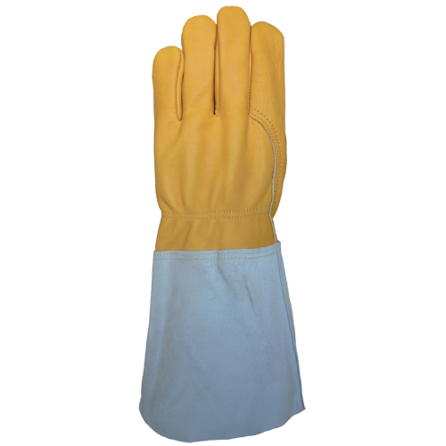 TIG Welding Gloves, Grain Cowhide, Size One Size M & M Nord Ouest Inc
