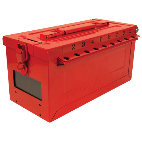 Small Group Lock Box, Red M & M Nord Ouest Inc