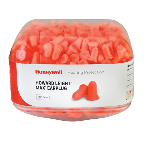 Howard Leight Maximum Earplugs, Bulk - Canister M & M Nord Ouest Inc