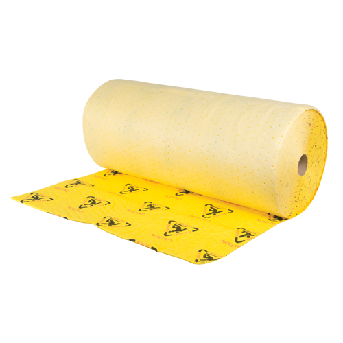 Premium Caution Rolls, Heavyweight, 150' L x 36" W, 57 gal. Absorbancy M & M Nord Ouest Inc