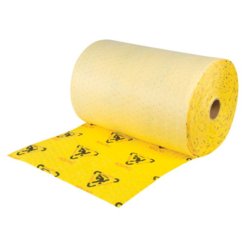Premium Caution Rolls, Heavyweight, 150' L x 24" W, 37.6 gal. Absorbancy M & M Nord Ouest Inc