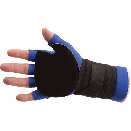 Gant anti-impact avec support du poignet, Taille Petit, Paume Cuir refendu M & M Nord Ouest Inc