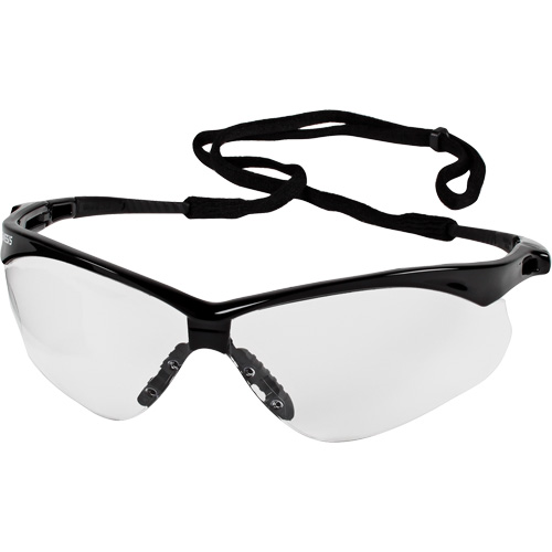 KleenGuard Nemesis Safety Glasses, Clear Lens, Anti-Scratch, ANSI Z87+/Meets/Exceeds CSA Z94.3 M & M Nord Ouest Inc