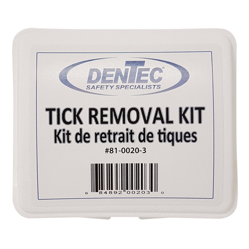 Tick Safety Kit, Class 1 Medical Device, Plastic Box M & M Nord Ouest Inc