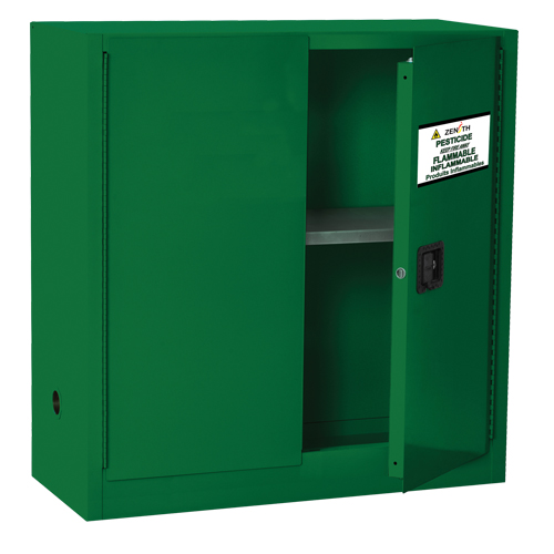 Armoire de rangement pour pesticides, 30 gal., 44" h x 43" l x 18" p M & M Nord Ouest Inc