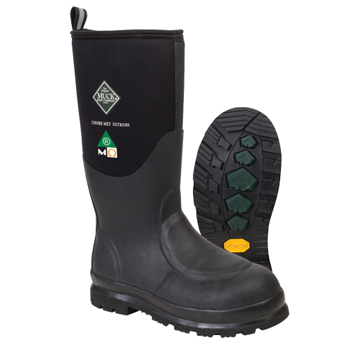Bottes de travail Chore Met Extreme, Caoutchouc, Pointure 7, Semelle R&eacute;sistant aux perforations M & M Nord Ouest Inc