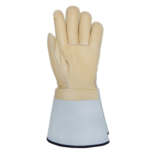 Lineman's Gloves, Small, Grain Cowhide Palm M & M Nord Ouest Inc
