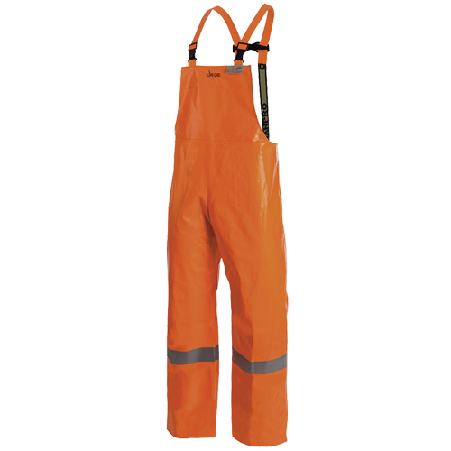 P162 041 Pantalon &agrave; bavette ignifuge Utili-Gard, Petit, Orange haute visibilit&eacute; M & M Nord Ouest Inc