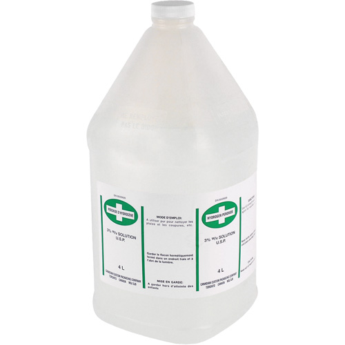Peroxyde d'hydrog&egrave;ne 4 L Dynamic, Liquide, Antiseptique M & M Nord Ouest Inc