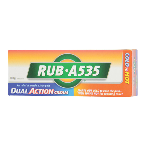 Soulagement chaleur Rub A535, Cr&egrave;me, Analg&eacute;sique M & M Nord Ouest Inc
