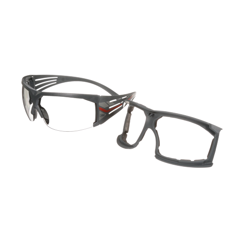 SecureFit 600 Series Safety Glasses with Gasket, Grey/Indoor/Outdoor Lens, Anti-Fog, ANSI Z87+/Meets/Exceeds CSA Z94.3 M & M Nord Ouest Inc