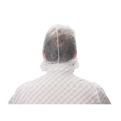 Cagoule jetable, Polypropyl&egrave;ne, Blanc M & M Nord Ouest Inc