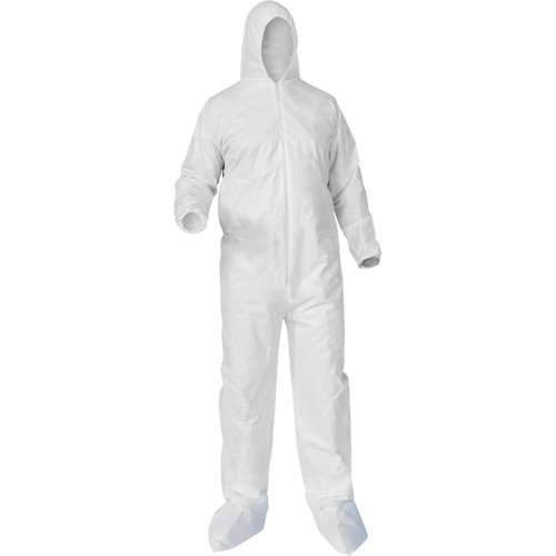 Kleenguard A35 Coveralls, 2X-Large, White, Microporous M & M Nord Ouest Inc