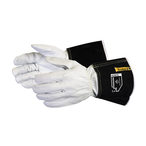 Endura&reg; Welding Glove, Grain Goatskin, Size Small M & M Nord Ouest Inc
