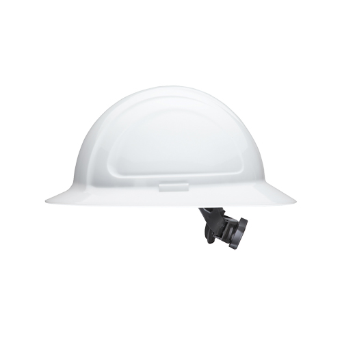 Casque de s&eacute;curit&eacute; &agrave; bordure compl&egrave;te North Zone, R&eacute;pond aux normes CSA type 1, Suspension Rochet, Non ventil&eacute; M & M Nord Ouest Inc