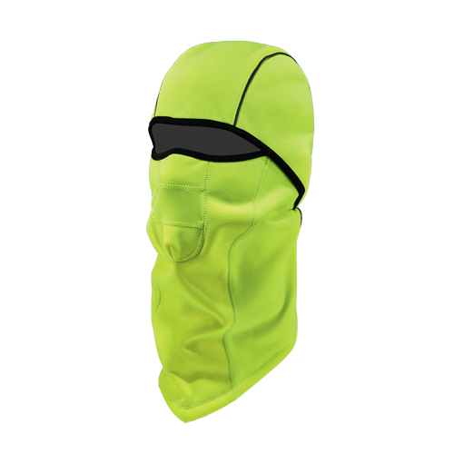 N-Ferno&reg; 6823 Wind-Proof Hinged Balaclava, Fleece, High-Visibility Lime Green M & M Nord Ouest Inc