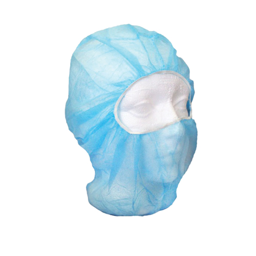 Capuchon de passe-montagne jetable, Polypropyl&egrave;ne, Bleu M & M Nord Ouest Inc