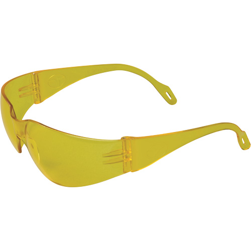 Lunettes de s&eacute;curit&eacute; Veratti 2000, Lentille Ambr&eacute;e, Anti-&eacute;gratignures, ANSI Z87+/R&eacute;pond ou surpasse la norme CSA Z94.3 M & M Nord Ouest Inc