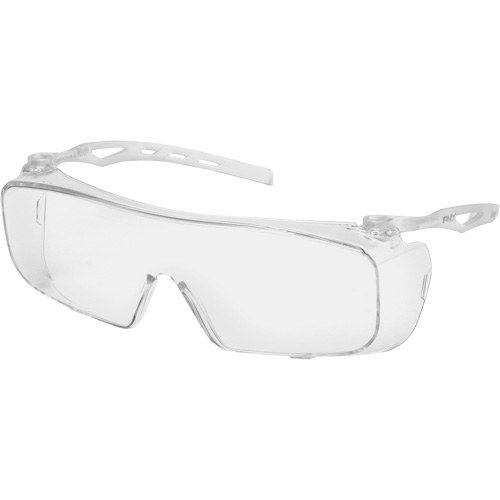 Lunettes de s&eacute;curit&eacute; Cappture OTG, Lentille Transparent, Antibu&eacute;e, ANSI Z87+/R&eacute;pond ou surpasse la norme CSA Z94.3 M & M Nord Ouest Inc