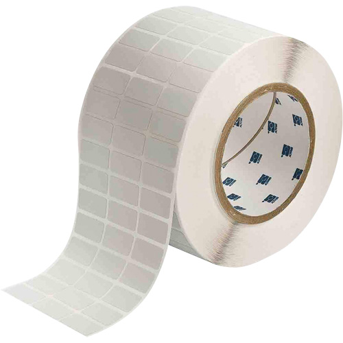 &eacute;tiquettes lustr&eacute;es pour plaques signal&eacute;tiques, Polyester m&eacute;talis&eacute;, 1" lo x 0,5" h, Argent M & M Nord Ouest Inc