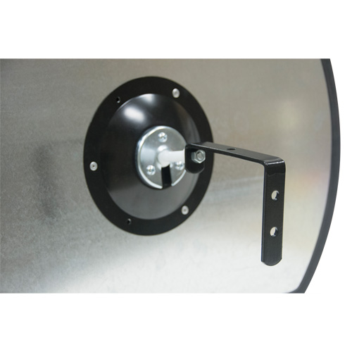 Miroir convexe rectangulaire/rond avec support, 24" h x 36" la, Int&eacute;rieur/Ext&eacute;rieur M & M Nord Ouest Inc