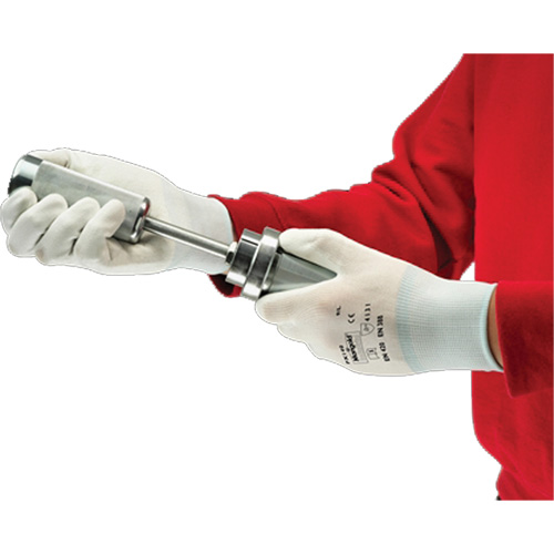 Gants enduits PX140, 6/T-petit, R&ecirc;vetement Polyur&eacute;thane, Calibre 15, Enveloppe en Nylon M & M Nord Ouest Inc