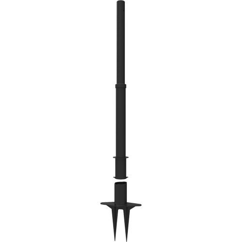 Montant de barri&egrave;re PLUS, Hauteur de 42", Noir M & M Nord Ouest Inc