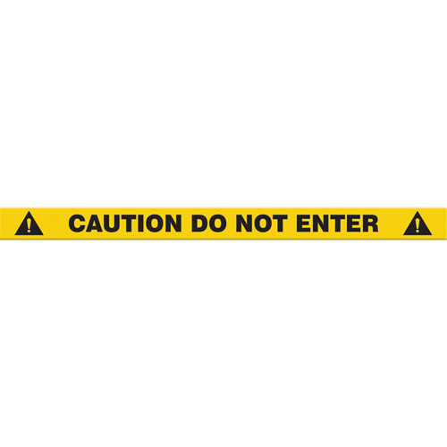 Marqueur robuste pour le sol Tough-Mark, Rectangle, 48" lo x 2" la, Jaune, Poly&eacute;thyl&egrave;ne M & M Nord Ouest Inc
