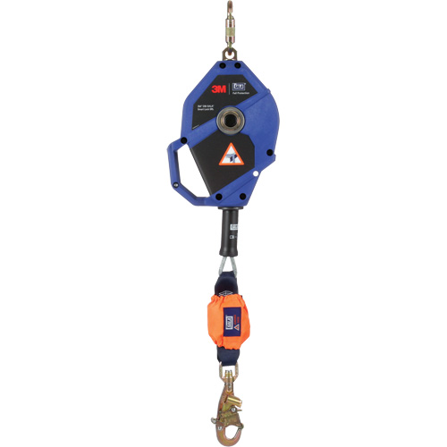 Smart Lock Self-Retracting Lifeline, 30', Stainless Steel, Swivel M & M Nord Ouest Inc