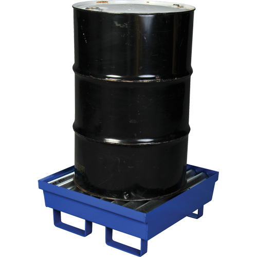 Palette de confinement des d&eacute;versements en acier, Capacit&eacute; de d&eacute;versement 17 gal. US, 27" x 25,75" x 6" M & M Nord Ouest Inc