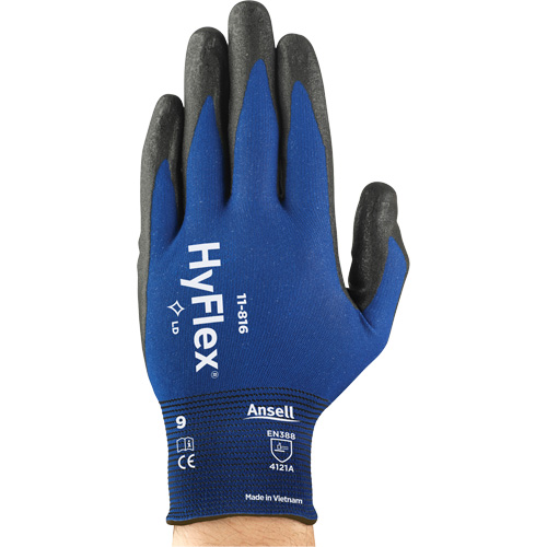Gants HyFlex 11-816, 6, R&ecirc;vetement Mousse de nitrile, Calibre 18, Enveloppe en Nylon/Spand M & M Nord Ouest Inc