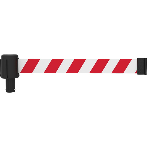 PLUS Banner Cassette, Blank, 15', Red and White Tape M & M Nord Ouest Inc