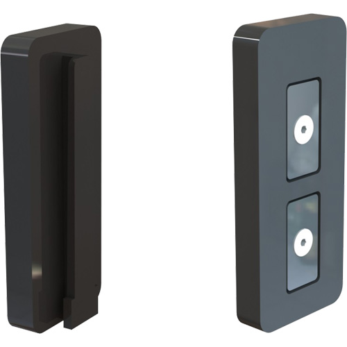 PLUS Head Belt/Ribbon Magnetic End Attachment, Black M & M Nord Ouest Inc