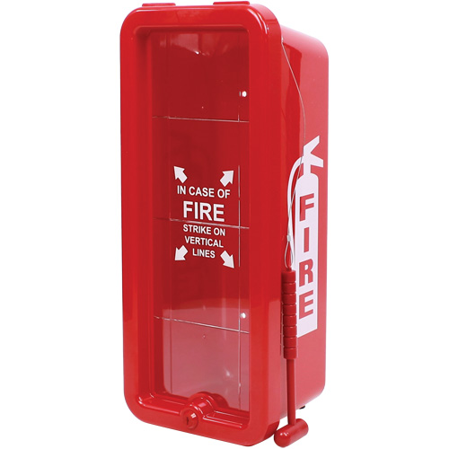 Fire Extinguisher Cabinet, 8" W x 19" H x 6.375" D M & M Nord Ouest Inc