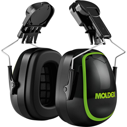 Prot&egrave;ge-oreilles &agrave; forte att&eacute;nuation du bruit MX-7, Fixation pour casque, 28 NRR dB M & M Nord Ouest Inc